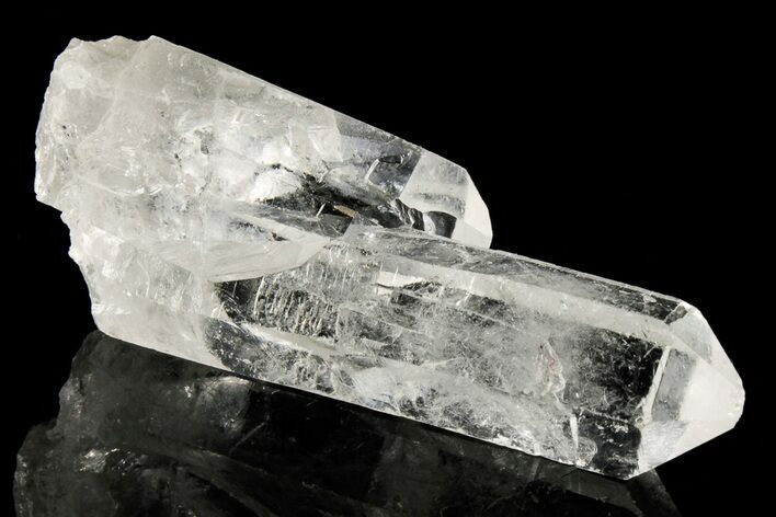 Clear Quartz Crystal Cluster - Brazil #203759